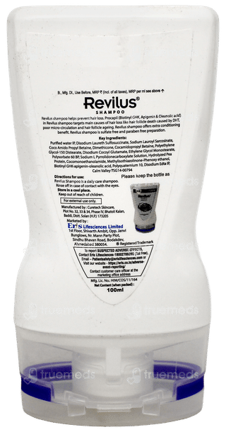 Revilus Shampoo 100Ml